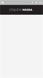 Mobile Screenshot of etiquetanegra.org